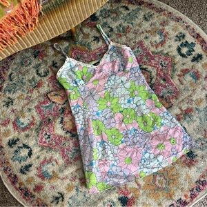 Smiley Face Flower Retro Dress